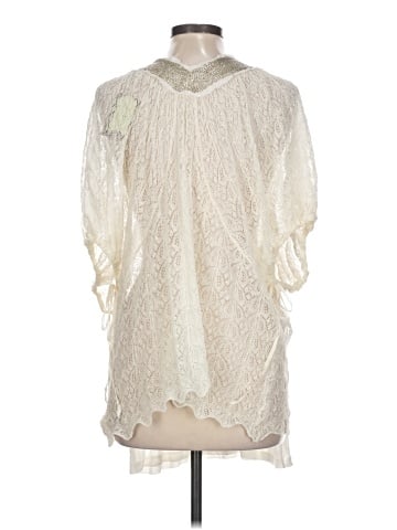 Knitted & Knotted 3/4 Sleeve Blouse (view 2)
