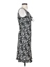 Express 100% Acetate Floral Black Casual Dress Size 3 - 4 - photo 4