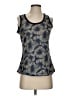 Crosby 100% Polyester Blue Tank Top Size S - photo 1