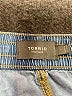 Torrid 100% Tencel Blue Denim Shorts Size 3X Plus (3) - photo 3