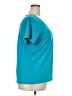 Lane Bryant Teal Blue Short Sleeve Top Size 18 - photo 4