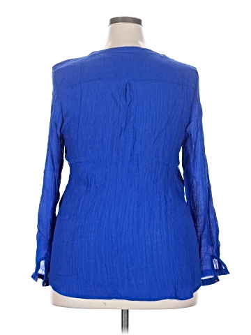 DressBarn Long Sleeve Blouse (view 2)