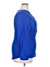 DressBarn Blue Long Sleeve Blouse Size 2X - photo 4