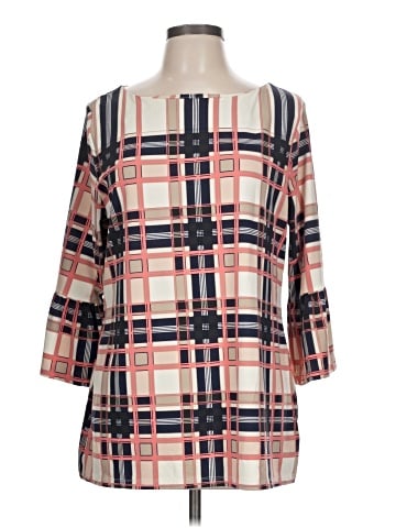 Charter Club 3/4 Sleeve Blouse (view 1)