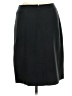 Lands' End Solid Black Formal Skirt Size 6 - photo 2