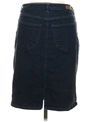 Lands' End Denim Skirt (view 2)