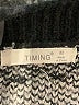 Timing Checkered-gingham Black Cardigan Size M - photo 7