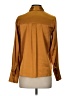 Topshop Solid Gold Long Sleeve Blouse Size 2 - photo 2
