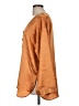 Cacique 100% Polyester Brown Long Sleeve Blouse Size M - photo 5