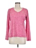 Under Armour 100% Polyester Pink Long Sleeve T-Shirt Size M - photo 1