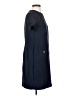 Ann Taylor 100% Polyester Solid Blue Casual Dress Size 4 - photo 4