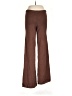 Musera 100% Polyester Brown Casual Pants Size L - photo 2