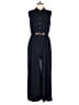 Ryan Michelle Solid Blue Jumpsuit Size M - photo 1