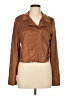 Charlotte Russe 100% Polyester Brown Jacket Size L - photo 1