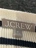 J.Crew 100% Cotton Stripes Ivory Cardigan Size M - photo 7