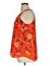 Rose + Olive 100% Polyester Orange Sleeveless Blouse Size XL - photo 5