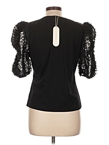 Flat White Short Sleeve Top (view 2)