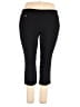 Alfani Solid Black Active Pants Size 18 - photo 1