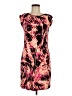 Apt. 9 Print Pink Cocktail Dress Size M - photo 1