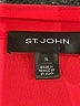 St. John Solid Red Long Sleeve Blouse Size XL - photo 7