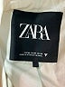 Zara 100% Polyester Ivory Blazer Size M - photo 6