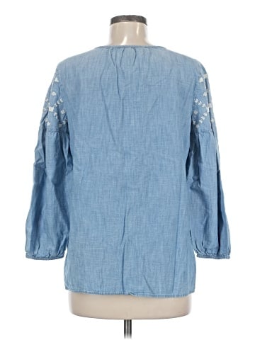 Old Navy 3/4 Sleeve Blouse (view 2)