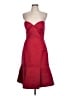 Heidi Weisel 100% Silk Red Cocktail Dress Size 10 - photo 1