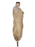 Wilfred 100% Cupro Tan Gold Cocktail Dress Size M - photo 4
