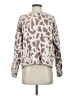 Karlie Animal Print Brown Pullover Sweater Size S - photo 1