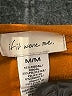 If It Were Me Orange Pullover Sweater Size M - photo 7