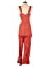 Capulet Solid Orange Jumpsuit Size M - photo 2