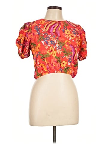 RACHEL Rachel Roy Short Sleeve Blouse (view 1)