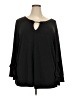 Melissa Paige Black Long Sleeve Blouse Size 2X - photo 1
