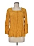 wonderly Yellow 3/4 Sleeve Blouse Size M - photo 1