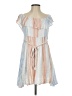 Altar'd State 100% Rayon Stripes Blue Casual Dress Size S - photo 1