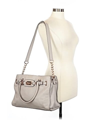 MICHAEL Michael Kors Leather Satchel (view 2)
