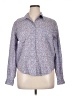 Crazy Horse Floral Blue Long Sleeve Button-Down Shirt Size XL - photo 1