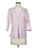 Assorted Brands Pink 3/4 Sleeve Blouse Size S - photo 1