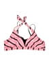 Unbranded Print Pink Swimsuit Top Size XL - photo 1