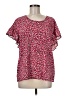 MICHAEL Michael Kors Red Short Sleeve Blouse Size M - photo 1