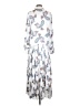 Portrait 100% Polyester Paisley White Casual Dress Size S - photo 2