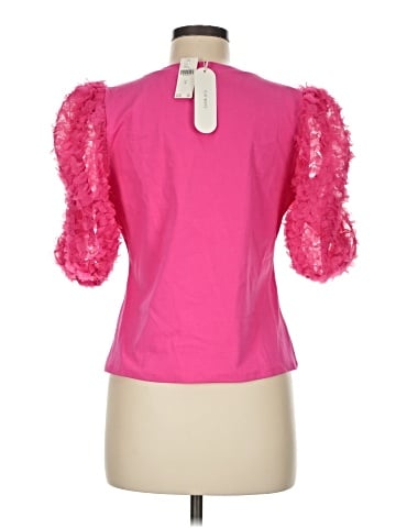 Flat White Short Sleeve Top (view 2)
