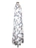 Portrait 100% Polyester Paisley White Casual Dress Size S - photo 4