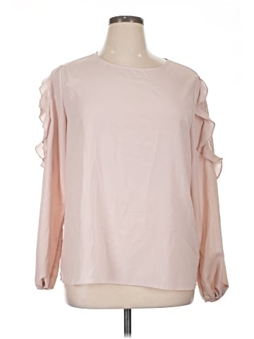 Ellen Tracy Long Sleeve Blouse (view 1)