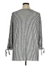 Max Studio Silver 3/4 Sleeve T-Shirt Size 1X - photo 2