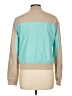 Members Only 100% Polyester Color Block Teal Track Jacket Size L - photo 2