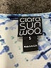 Clara Sun Woo Graphic Blue Cocktail Dress Size S - photo 7