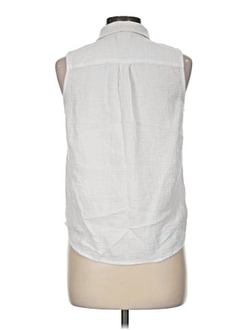J.Crew Factory Store Sleeveless Button-Down Shirt (view 2)
