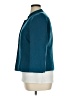 Kasper 100% Polyester Teal Jacket Size 14 - photo 5