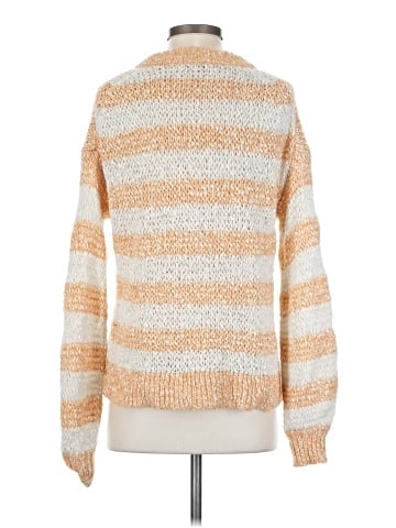 Madewell Baez Pullover Sweater in Stripe (view 2)